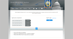 Desktop Screenshot of idaho-registered-agents.com
